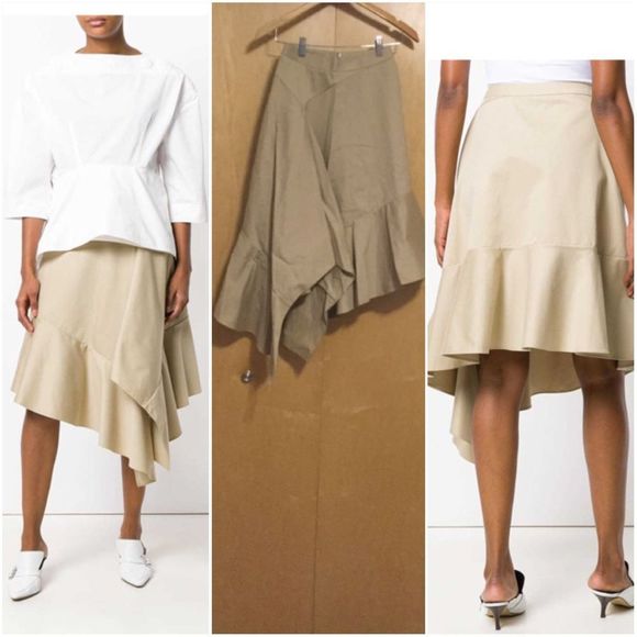 Palmer Harding Asymmetric Midi Skirt - Picture 9 of 16